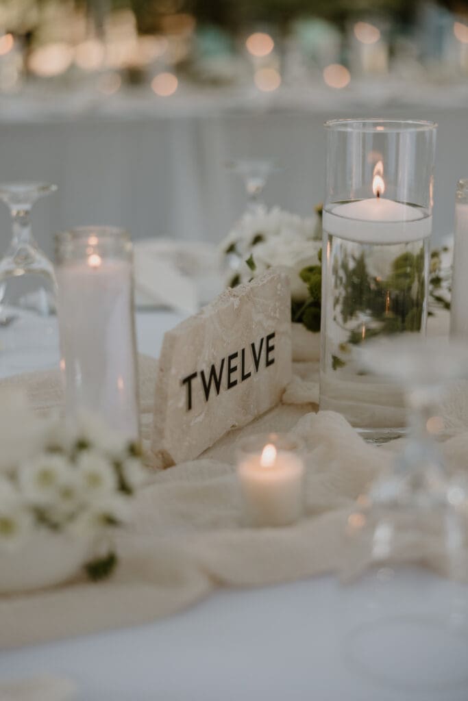 understated luxury stoneware place setting in greenville sc